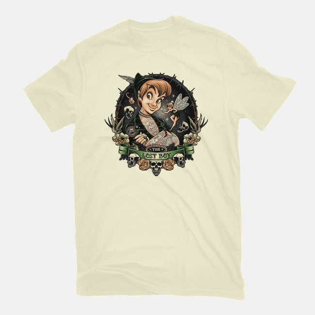 A Lost Boy-Mens-Basic-Tee-momma_gorilla