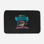 In My Defense-None-Memory Foam-Bath Mat-rocketman_art