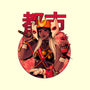 Usagi Urban Samurai-None-Stretched-Canvas-Bruno Mota