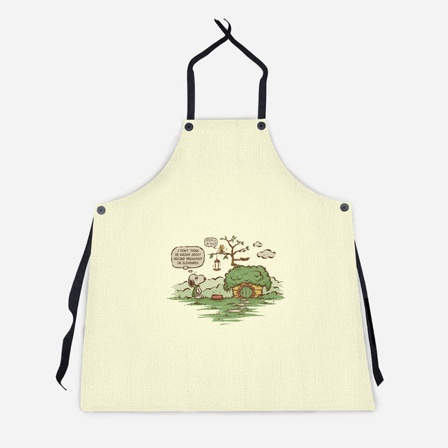 Second Breakfast And Elevenses-Unisex-Kitchen-Apron-kg07