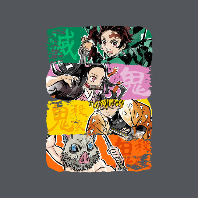 Demon Brushstrokes-Mens-Basic-Tee-DrMonekers