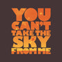 You Can't Take the Sky-none adjustable tote-geekchic_tees