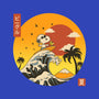 The Great Beagle Off Kanagawa-None-Stretched-Canvas-retrodivision