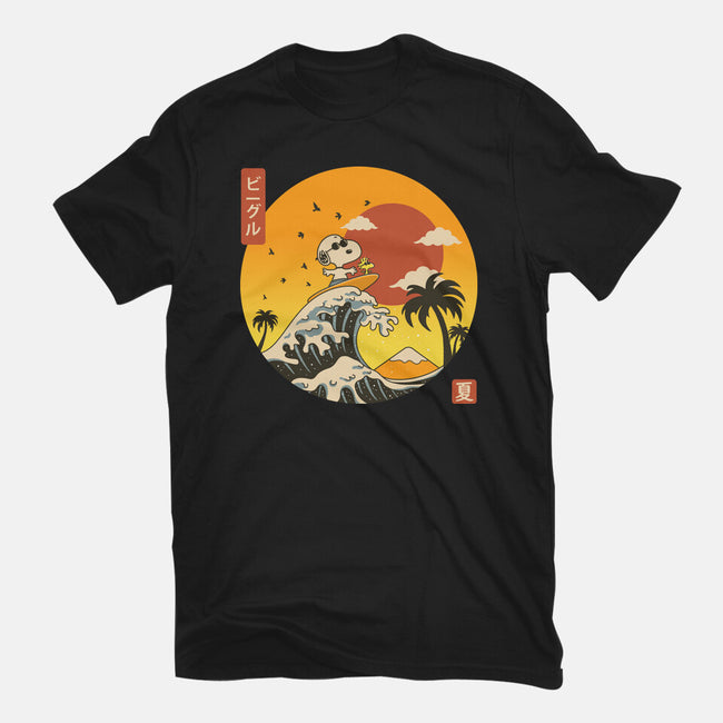 The Great Beagle Off Kanagawa-Youth-Basic-Tee-retrodivision