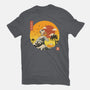 The Great Beagle Off Kanagawa-Mens-Basic-Tee-retrodivision