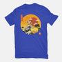 The Great Beagle Off Kanagawa-Mens-Basic-Tee-retrodivision
