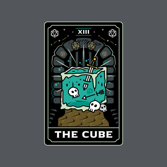The Cube Tarot Card-None-Stretched-Canvas-Logozaste