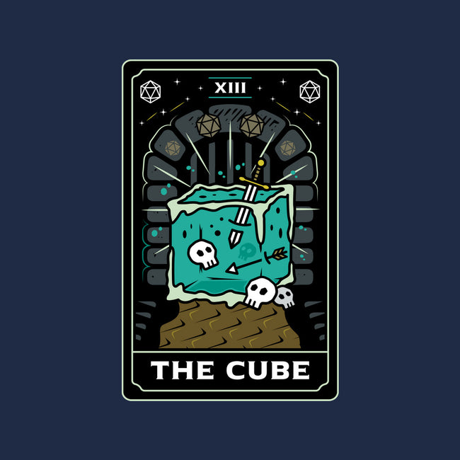 The Cube Tarot Card-Baby-Basic-Tee-Logozaste