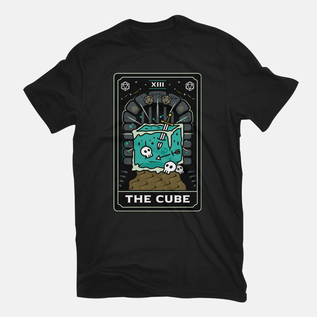 The Cube Tarot Card-Mens-Premium-Tee-Logozaste