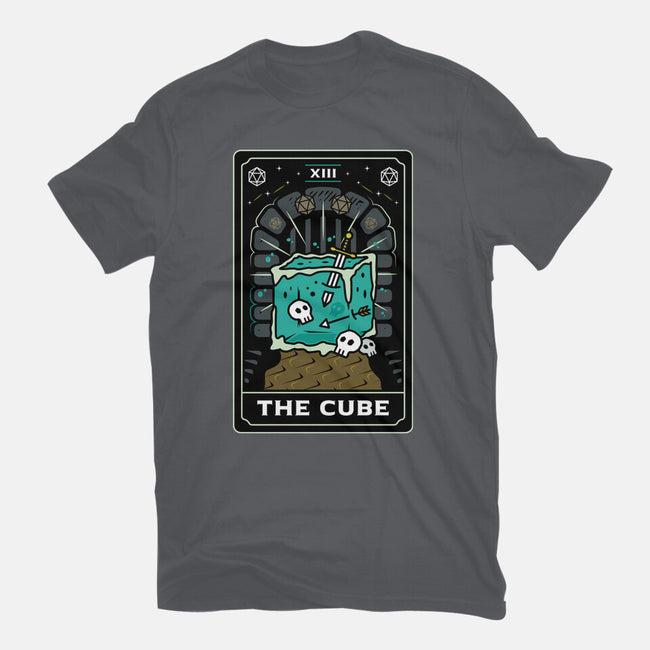 The Cube Tarot Card-Mens-Premium-Tee-Logozaste