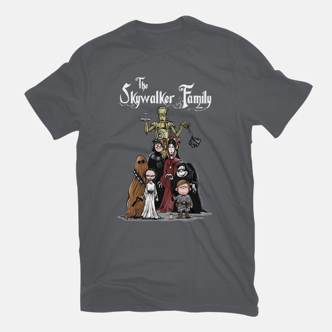 The Skywalker Family-Mens-Basic-Tee-zascanauta