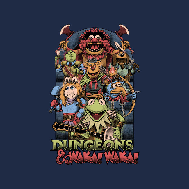 Dungeons And Waka Waka-None-Matte-Poster-Studio Mootant