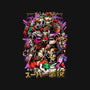 Retro Villains-None-Stretched-Canvas-Conjura Geek