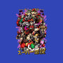 Retro Villains-None-Stretched-Canvas-Conjura Geek