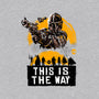 The Only Way-Womens-Fitted-Tee-Knegosfield