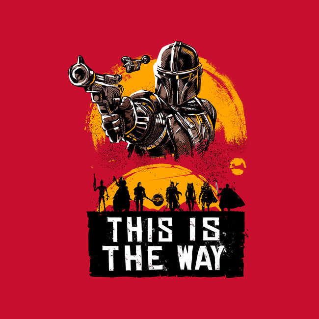 The Only Way-Womens-Fitted-Tee-Knegosfield