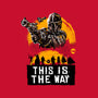 The Only Way-Womens-Fitted-Tee-Knegosfield