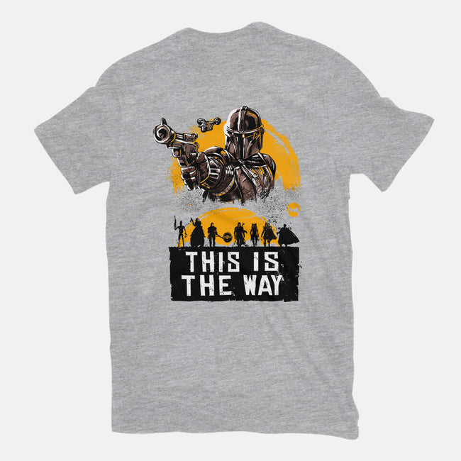 The Only Way-Mens-Premium-Tee-Knegosfield