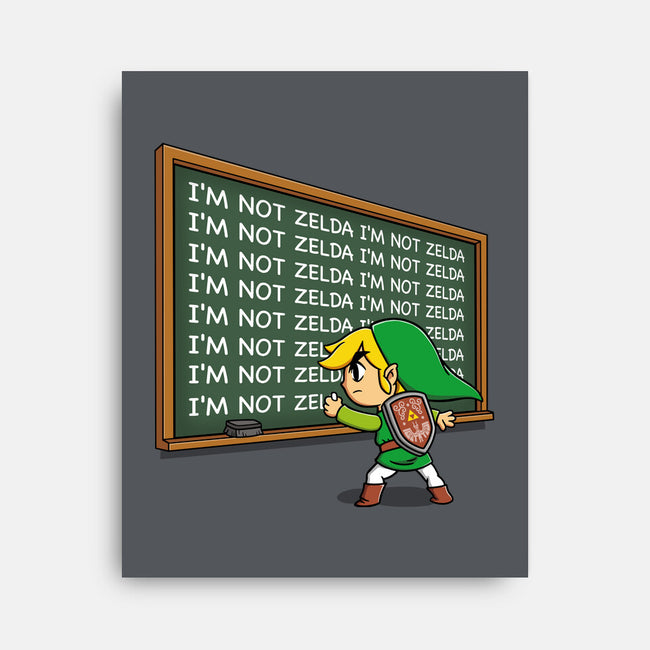 Not Zelda-None-Stretched-Canvas-Barbadifuoco