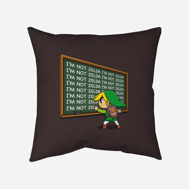 Not Zelda-None-Non-Removable Cover w Insert-Throw Pillow-Barbadifuoco
