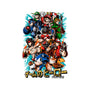 Nostalgic Heroes-None-Stretched-Canvas-Conjura Geek