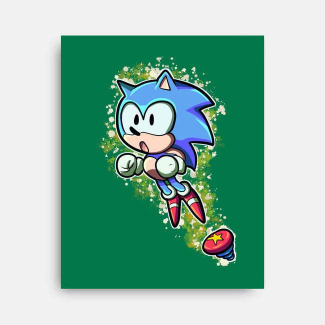 Speed Jump-None-Stretched-Canvas-nickzzarto
