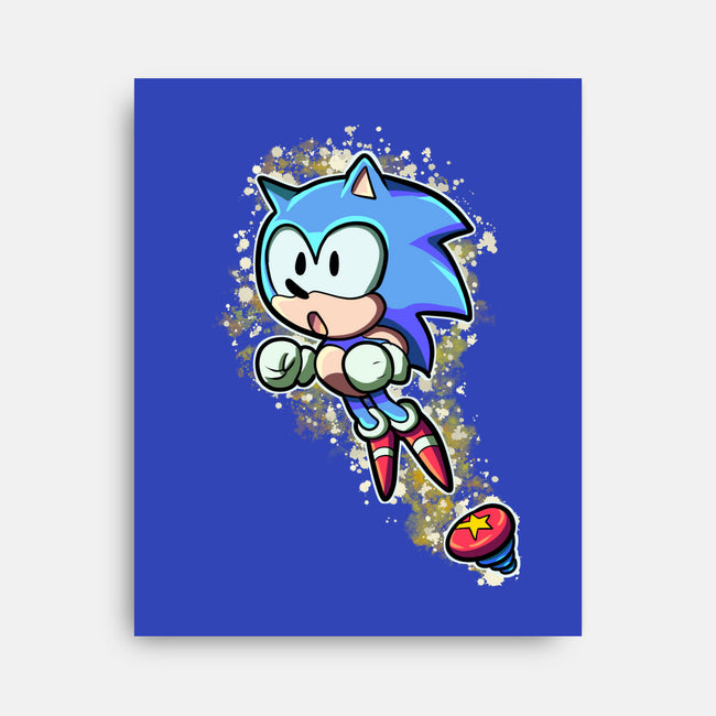 Speed Jump-None-Stretched-Canvas-nickzzarto
