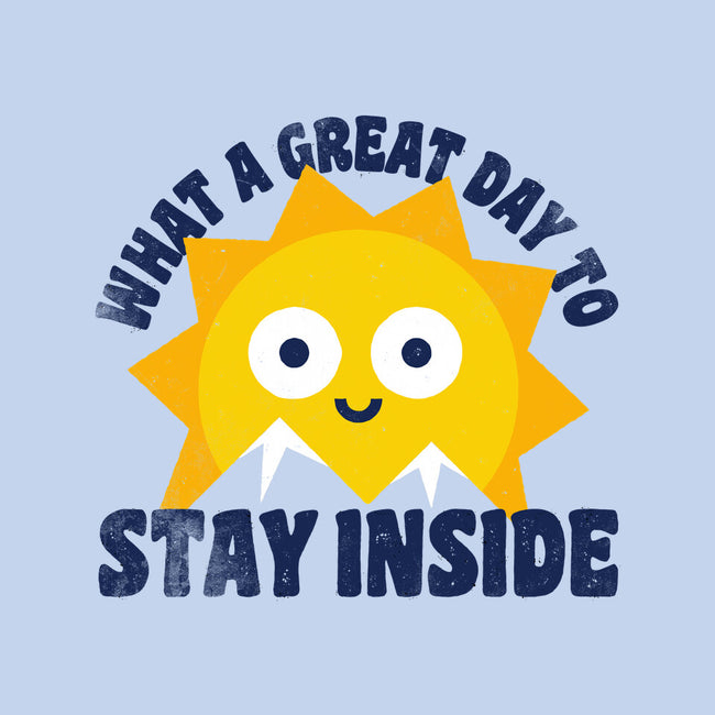 Great Day To Stay Inside-Womens-Basic-Tee-zawitees