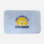 Great Day To Stay Inside-None-Memory Foam-Bath Mat-zawitees