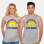 Great Day To Stay Inside-Unisex-Basic-Tank-zawitees