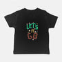 Mario Let's A Go-Baby-Basic-Tee-Geekydog