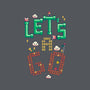 Mario Let's A Go-None-Stretched-Canvas-Geekydog