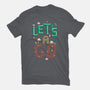 Mario Let's A Go-Mens-Premium-Tee-Geekydog