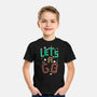 Mario Let's A Go-Youth-Basic-Tee-Geekydog