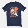 Forever And Beautiful Sky-Womens-Fitted-Tee-Moon Crew