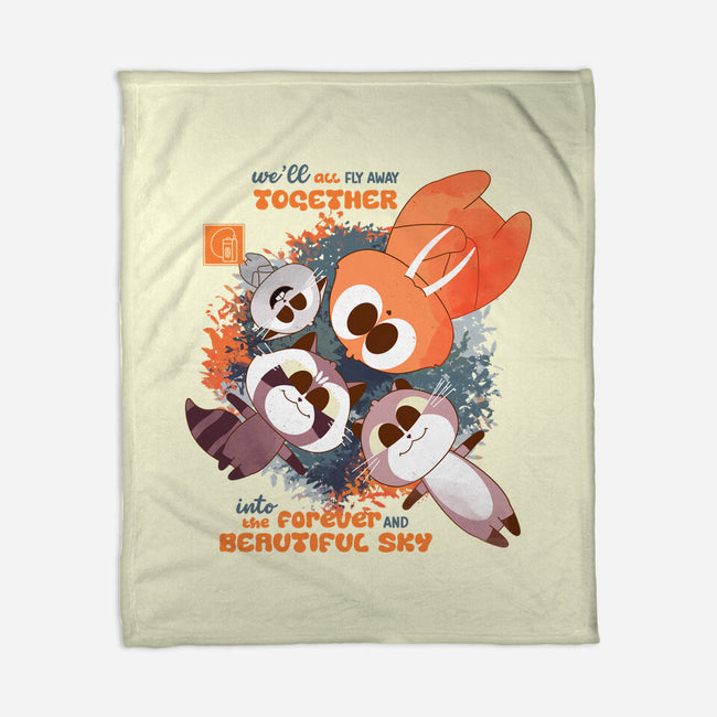 Forever And Beautiful Sky-None-Fleece-Blanket-Moon Crew