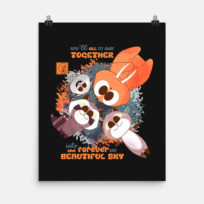 Forever And Beautiful Sky-None-Matte-Poster-Moon Crew