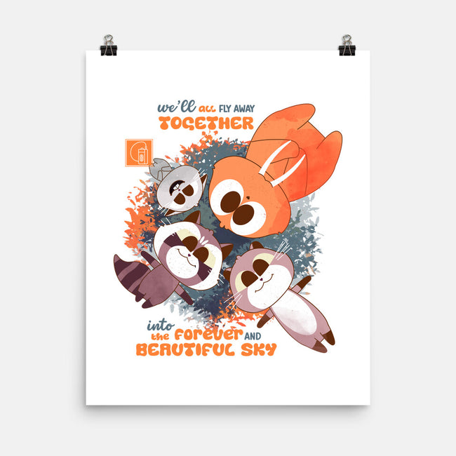 Forever And Beautiful Sky-None-Matte-Poster-Moon Crew