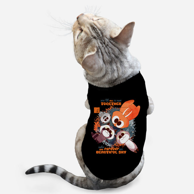 Forever And Beautiful Sky-Cat-Basic-Pet Tank-Moon Crew
