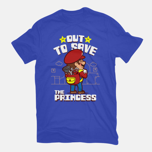 Out To Save The Princess-Mens-Premium-Tee-Boggs Nicolas