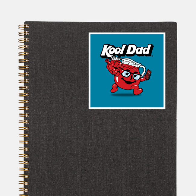Kool Dad Selfie-None-Glossy-Sticker-Boggs Nicolas