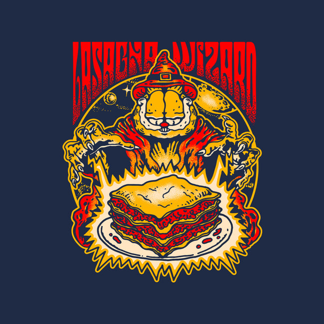 Lasagna Wizard-None-Polyester-Shower Curtain-demonigote
