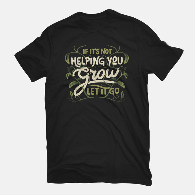 Let It Go-Unisex-Basic-Tee-tobefonseca