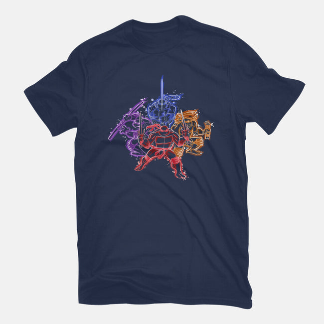 Turtle Ninja Family-Womens-Basic-Tee-nickzzarto