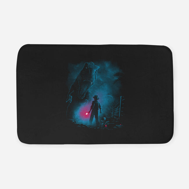 Attack On T-Rex-None-Memory Foam-Bath Mat-teesgeex