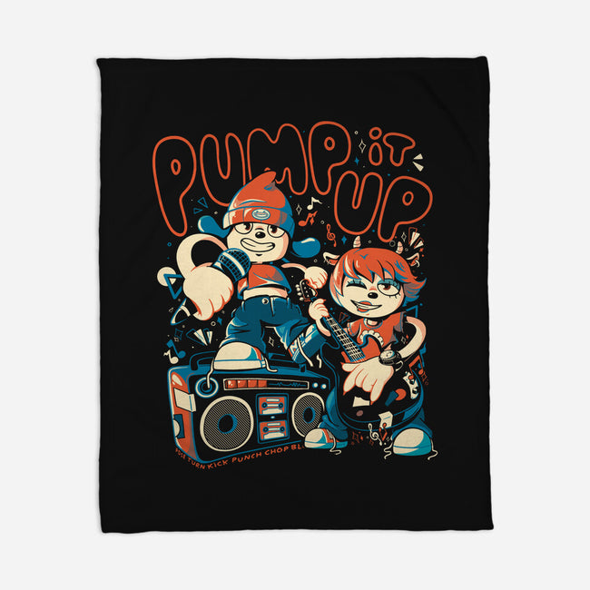 Pump It Up-None-Fleece-Blanket-eduely