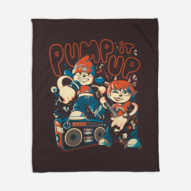 Pump It Up-None-Fleece-Blanket-eduely