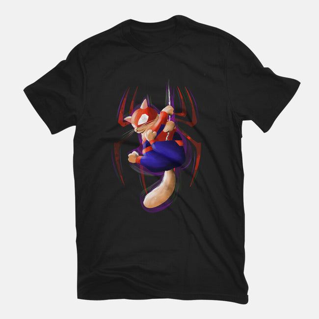 Spidercat-Unisex-Basic-Tee-fanfabio
