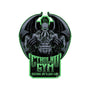 Cthulhu Gym-None-Polyester-Shower Curtain-Studio Mootant