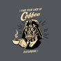 Darth Coffee-None-Memory Foam-Bath Mat-Barbadifuoco